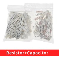 1150Pcs SMD 1206 (0Ω-10MΩ) 50 Value Resistor Assorted kit and (2.2pf-1uf) 40 Value Capacitor kit