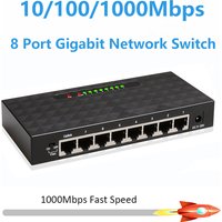5 8 Port 1000Mbps Gigabit Network Switch Ethernet Smart Switcher High Performance RJ45 Hub Internet Splitter