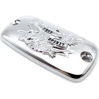 Neue Motorrad Chrome Brems Flüssigkeit Reservoir Kappe Für Honda Valkyrie Goldwing 1500 1800 VTX 1800 Hohe 100% Qualität Billet Aluminium