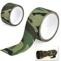 Waterproof Camo Tape Self-adhesive Durable Outdoor Camping Camouflage Stealth Tape Wrap Hunting Accessories