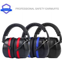 High Quality Anti-Noise Reduction Adjustable Headphone SNR-35dB Safety Earmuffs For Study Sleeping Woodwork Hearing Protection