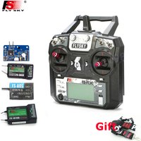 Flysky FS-i6X 10CH 2.4GHz AFHDS 2A RC Transmitter With FS-iA6B FS-iA10B Receiver For Rc Airplane Drone