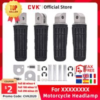 Cvk 1 paar aluminium legierung rutsch fest schwarz cnc klappbare fuß stifte pedal auflage vorne und hinten fußs tifte fuß stütze für yamaha fz6n