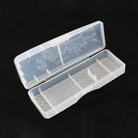 Boîte de rangement pour rasoir à Double bord, étui pour rasoir pour hommes, accessoires pour rasoir, 1 pièce
