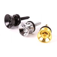 Metal Guitar Button Electric Bass Strap Locking Pegs Metal End Ukulele Buckle Lock Pins Parts Guitar Accessories Multi Color