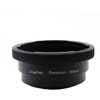 LingoFoto Pentacon6-Nikon F Mount Adapter Ring for Pentacon 6 ,Kiev 60, Kiev 88CM P6 mount Lens to Nikon F Mount Camera