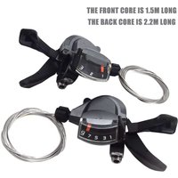 1Set M4000 Bicycle Derailleurs Shift Lever 3 X 9 27 Speed MTB Mountain Bike Folding Bicycle Shifter SL-M4000 Cycling Accessories