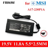 Original laptop Adapter 19.5V 11.8A 5.5*2.5mm 230W Charger For MSI A12-230P1A A17-230P1A A230A012L GS65 GS75 STEALTH-248 P65