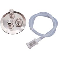3"Tri Clamp(91mm OD) Ball Lock Convert Lid with Gas Post Beer Post PRV 60cm Silicone Hose Homebrew Kegging Equipment