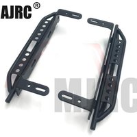 1pair Metal Side Pedal For 1/10 RC Crawler Car TRX4 Defender Bronco Side guard plate Aluminium alloy Foot pedal