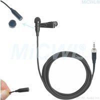 Black ME2 Lapel Lavalier Microphone for Sennheiser G2 G3 G4 MKE2 Clip-On Wireless Microphones System