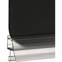 Bath Shower Screen Door Seal Strip 4 to 12mm Rubber Glass Door Weatherstrip Portable Window Glass Fixture Accessories Household
