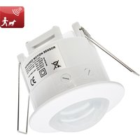 360 Degree 110 220 V/AC Ceiling Mounted Inlay PIR Motion Sensor Switch For Led Light Lamp