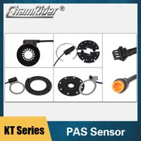 ChamRider-KT PAS Pedal Assist Sensor Waterproof Connector Dual Hall Sensors12 Signals, V12L, D12L BZ-4 BZ-10C Julet 6 Magne