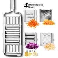 4 in 1 Vegetable Slicer Multi-Purpose Grater Cutter Peeler for Fruits Potato Peeler Carrot Grater Vegetables Kitchen Accessories