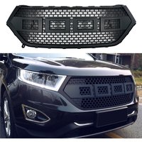 Modified For Edge Racing Grill For Edge 2015 2016 2017 Front Bumper Mesh Cover Grills Grille For Trims Bumper Grilles