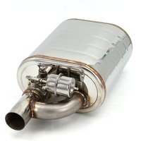 2''2.36''2.5''2.75''3'' Inch Exhaust Muffler With Dump Valve Stainless Steel Exhaust Cutout