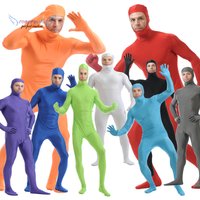 Costume complet Zentai imbibé pour adultes et enfants, collants seconde peau, costume de batterie en nylon IQUE dex, olympiques de cosplay pour Halloween