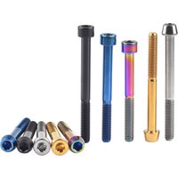AliExpress Tgou Titanium Bolt M5x9/10/12/16/18/20/25/30/35/40/45/50/55/60mm Allen Key Head Screws for Bicycle Stem Seatpost BiKe Parts