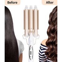 Professional Curling Iron Ceramic Triple Barrel Electric Irons Curlers Hair Styler Waver Styling Hair Curler Triple Barrels Tool