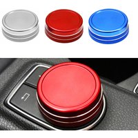 Car Center Console Multimedia Navigation Knob Decoration Cover For Mercedes Benz A B E GLA GLE CLA MB W176 W246 X156