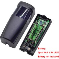 Infrared Photocell 2026 New IP54 Automatic Door Wireless Battery-powered Infrared Safety Beam Photoelectric Sensor