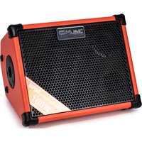 Coolmusic BP80 Electric Acoustic Guitar Amplifier fo Bass Sax Keyboard Bluetooth Speaker Rechargeable with Chorus Reverb Effects