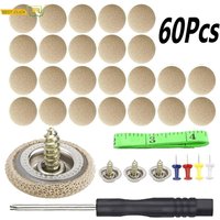 60 Pcs Car Headliner Repair Button, Auto Roof Snap Rivets Retainer Pin For Sagging Roof Ceiling Fix Car Interior Decorations