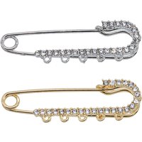 Classic Hot Korean Crystal Rhinestone Brooch Men's and Women's Set Scarf Flower Brooch Jewelry Accessories Gifts