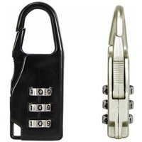 2023 Mini 3 Digit Dial Resettable Combination Travel Luggage Suitcase Lock Padlock Backpack password lock contraseña
