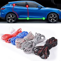 5M/8M/10M U Type Car Door Edge Sealing Guard Trim Styling Moulding Anti Collision Protection Strip Scratch Protector Sticker