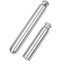 HOOMIN Wine Whisky Bottle Portable Wine Bottle Stainless Steel 1oz/1.5oz Tubular Wine Pot Hip Flasks