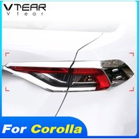 Vtear Rear Lights Trim Exterior Tail Lamp Cover Frame Decoration Car Styling Mouldings Accessories Parts For Toyota Corolla 2023