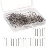 100pcs Tungsten Wire Pottery Ornament Hanger High Temperature Resistance Hanging Pyrography Nichrome Wire Tips Dropship