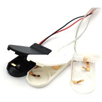 CR2032 Button Coin Cell Battery Socket Holder Case Cover with ON-OFF Switch 3V 6V Battery Storage Box