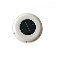 Ventilateur de Toit Solaire de 120mm de Diamètre pour Caravane, Bateau, Serre, Maison
