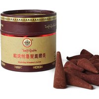 Tibetan Famous Temple Handmade Incense Cone,Relieves Anxiety Room Aroma Blessings,Good Smell Dispel Negative Energy