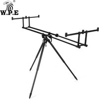 W.P.E Fishing Rod Pod Carp Fishing Pole Adjustable Retractable Folding Rod Pod Stand Holder Fishing Accessories Bracket Tackle