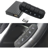 Universal Lenkrad Taste Wireless Controller Auto Radio DVD GPS Player Auto Fernbedienungen Multi-funktion LCD Hintergrundbeleuchtung