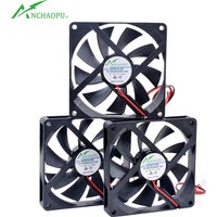 ACP9015 9.2cm 92mm fan 92x92x15mm DC5V 12V 24V Double ball bearing Ultra-thin cooling fan suitable for chassis power inverter