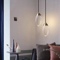 Brass crystal Pendant Lamp Modern ball LED Nordic mini pendant light bedroom bedside bar corridor restaurant lamp