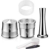 ICafilas Reusable Coffee Capsule Pod For illy X7.1 illy Y5 Mahine Stainless Steel Refillable Coffee Maker Filter