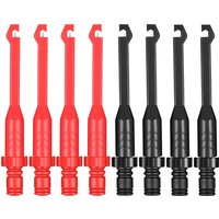 Pinces de câble, pince de test de pénétration 4 mm/2 mm, sonde de pénétration isolante robuste pour connecteur banane, pince de test automobile avec sonde arrière