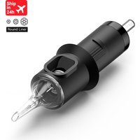 STIGMA Round Liner 20/50 Pieces Bugpin Disposable Tattoo Syringes Safety Syringes With Membrane Suitable For Tattoo Artists
