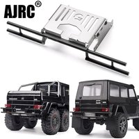 For Traxxas Trx4 G500 / Trx-6 G63 Off-road Rear Bumper Metal Rear Anti-collision Rear Bumper With Protective Bottom Plate