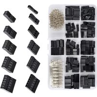 620 stück von 2,54mm pitch JST SM 1 2 3 4 5 6-pin gehäuse stecker Dupont männlichen crimp pin adapter kombination kit
