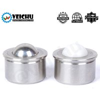 VEICHU Converyor Component VCN310/311 Stainless Steel Round Durable Bull Wheel Transfer Bearing Roller Balls