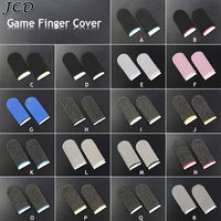 JCD 1Pair Of Fingertips For Game PUBG Sleeve Breathable Finger Glove Sweatproof Anti-slip Phone Gamepad Cover For Mobile Device