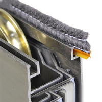 5/10M Door Window Sealing Strip 3mm card slot Sound Insulation Wind-proof brush seal Filler Hair tape Home Hardware Accessories