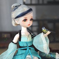 DBS DREAM FAIRY Chinese style 1/6 BJD Qin's Moon anime doll mechanical joint Body With makeup hair eyes clothes shoes 30cm anime
